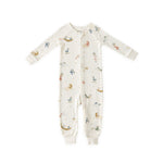 Pehr-Ribbed Baby Footless Sleeper - Zodiac- 1