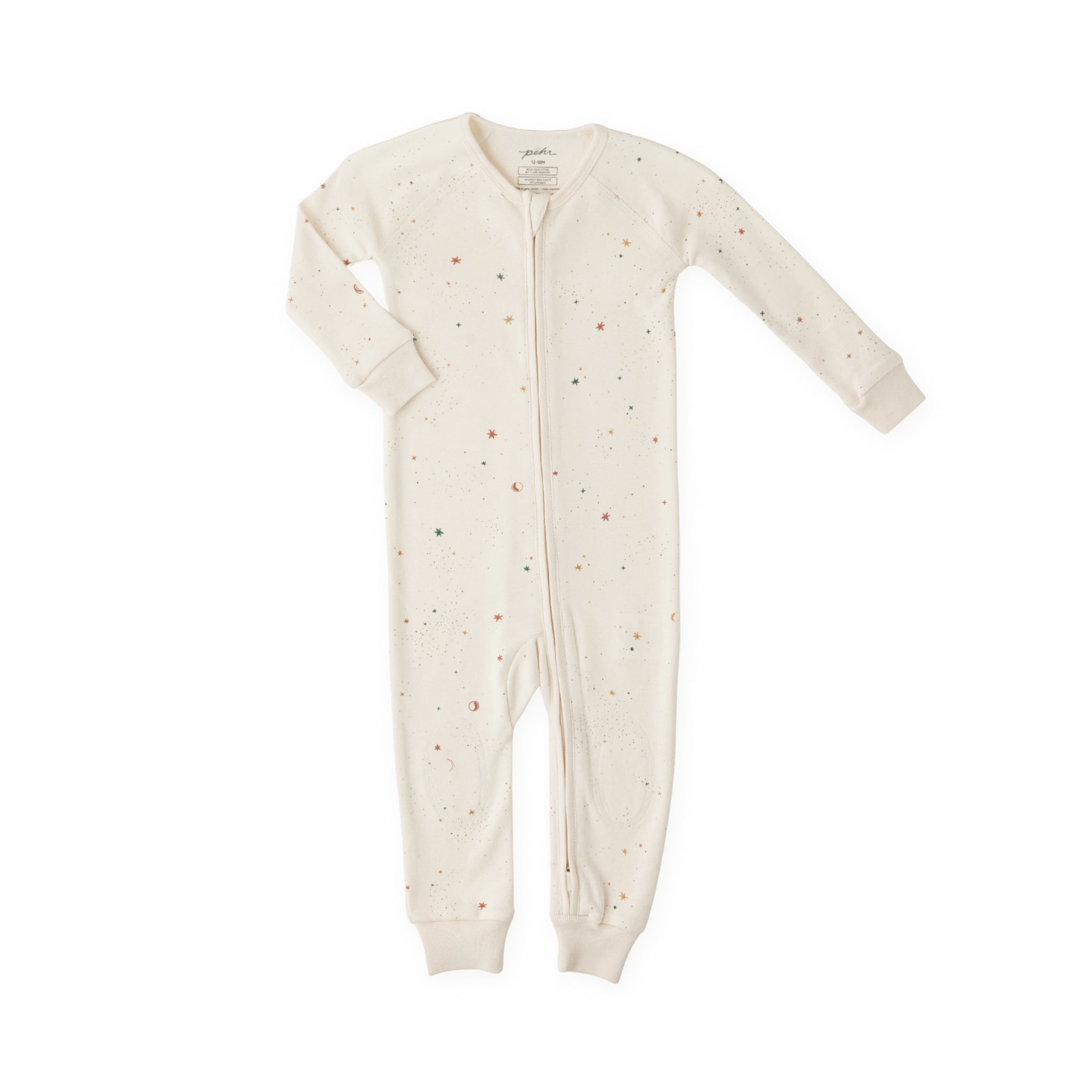 Ribbed Baby Footless Sleeper - Celestial- Front