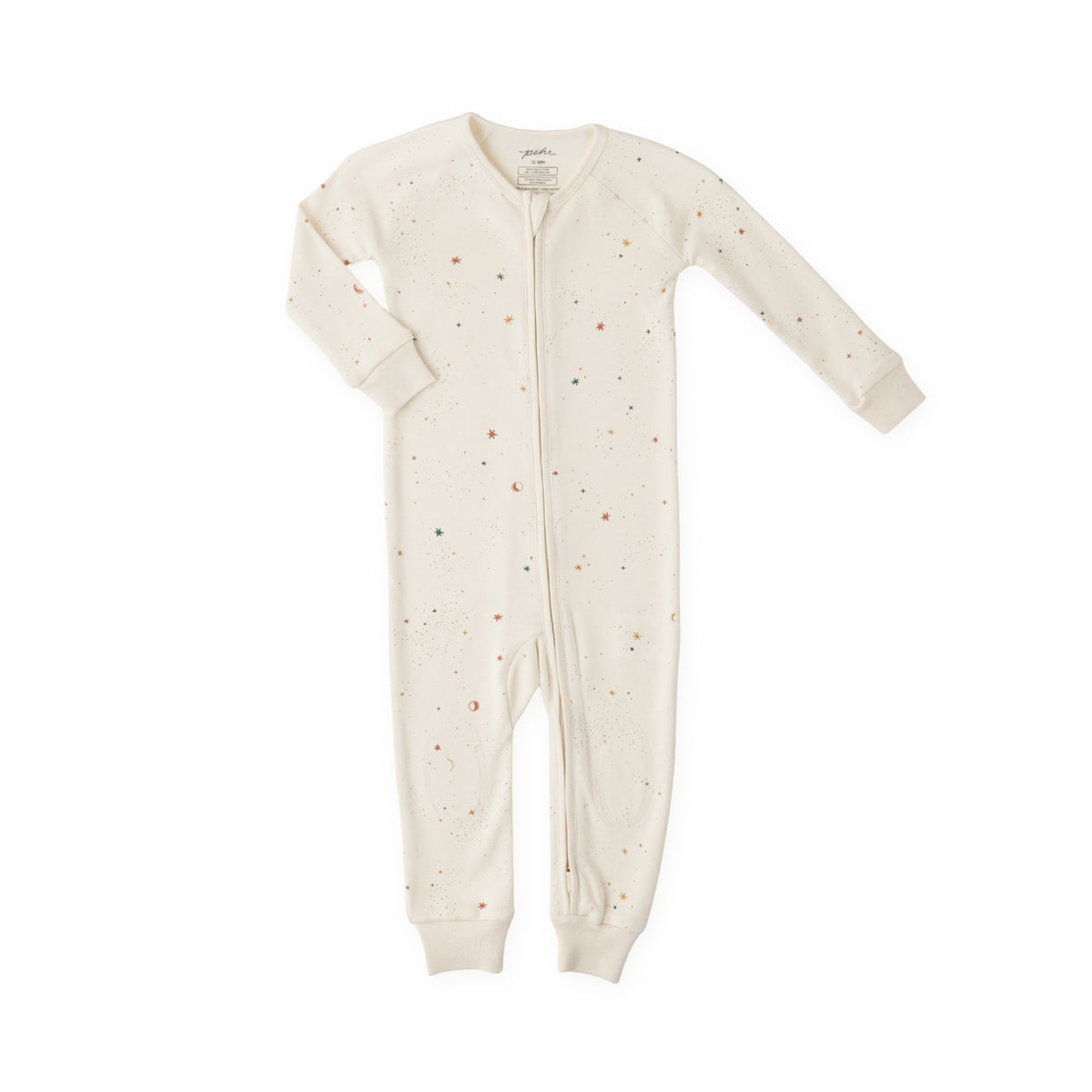 Ribbed Baby Footless Sleeper - Celestial- Front
