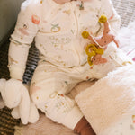 Pehr-Ribbed Baby Footless Sleeper-Partridge in a Pehr Tree-5