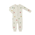 Ribbed Baby Footless Sleeper - Little Drummer- Front