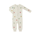 Ribbed Baby Footless Sleeper - Little Drummer- Front