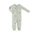 Ribbed Baby Footless Sleeper - North Star- Front
