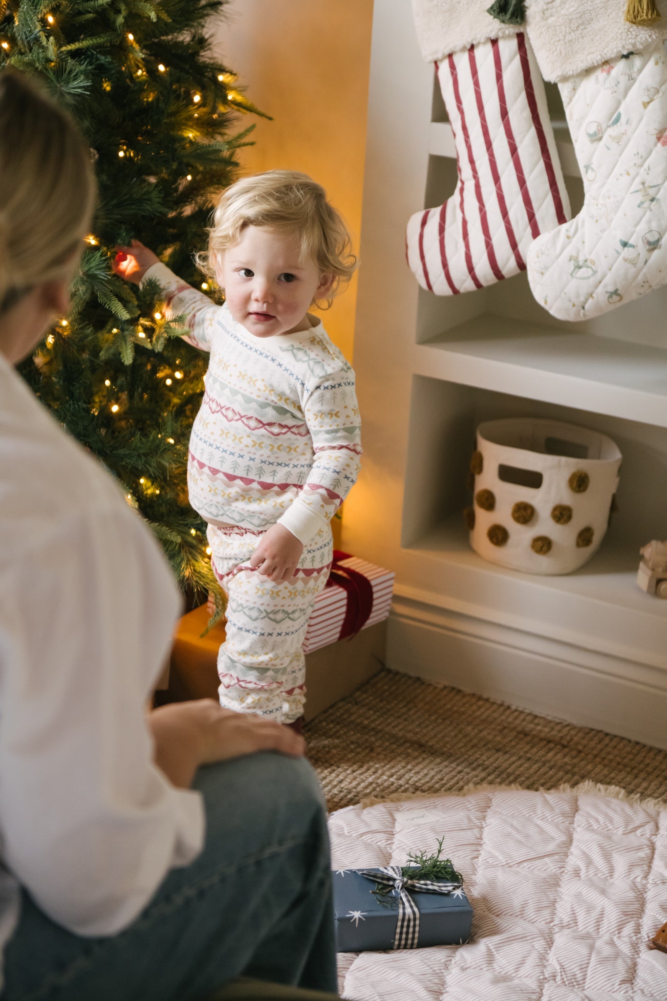 Ribbed Pajama - Fair Isle