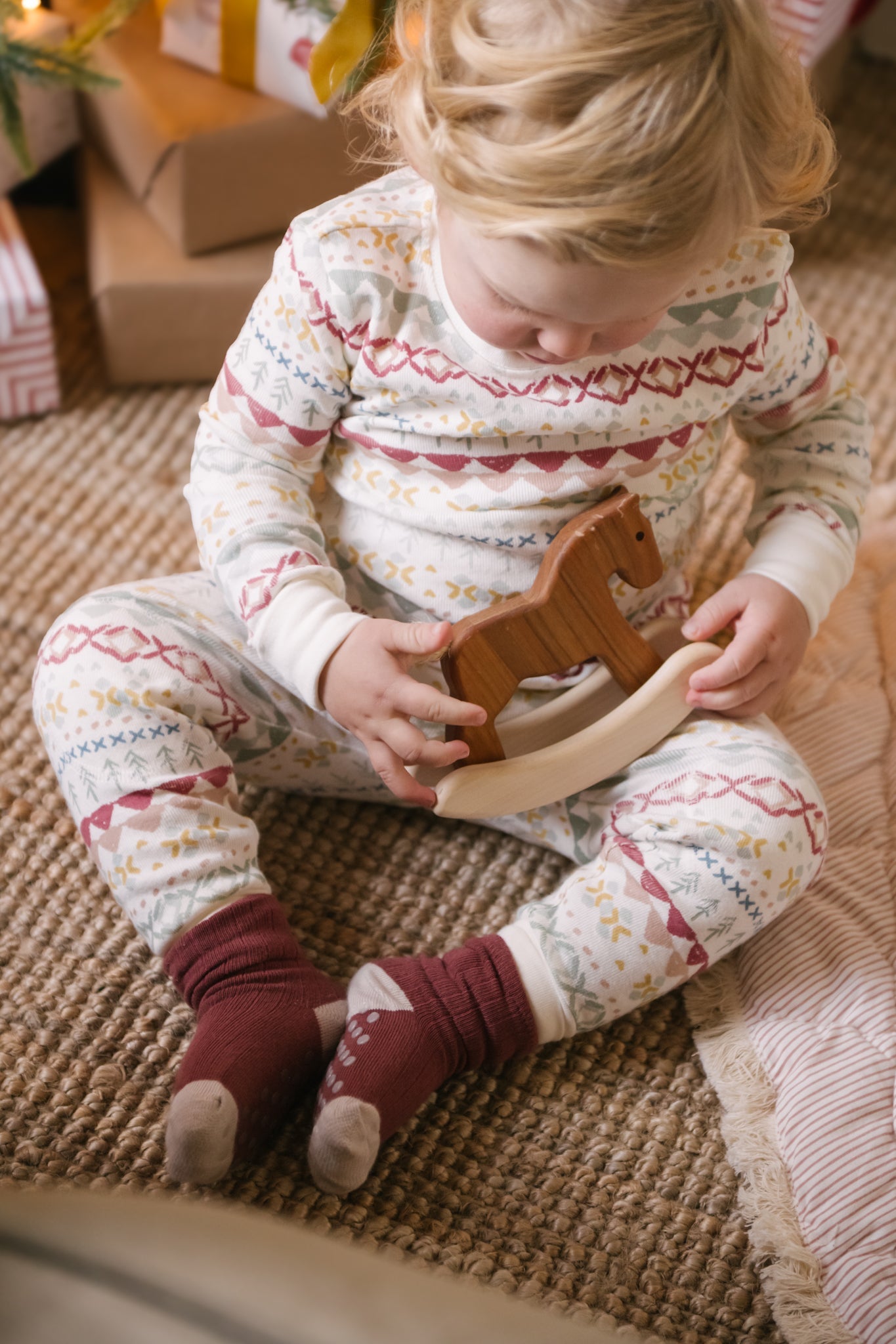 Ribbed Pajama - Fair Isle