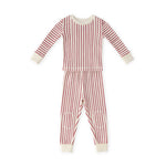 Pehr-Ribbed Toddler Pajama-Stripes Away Berry-1