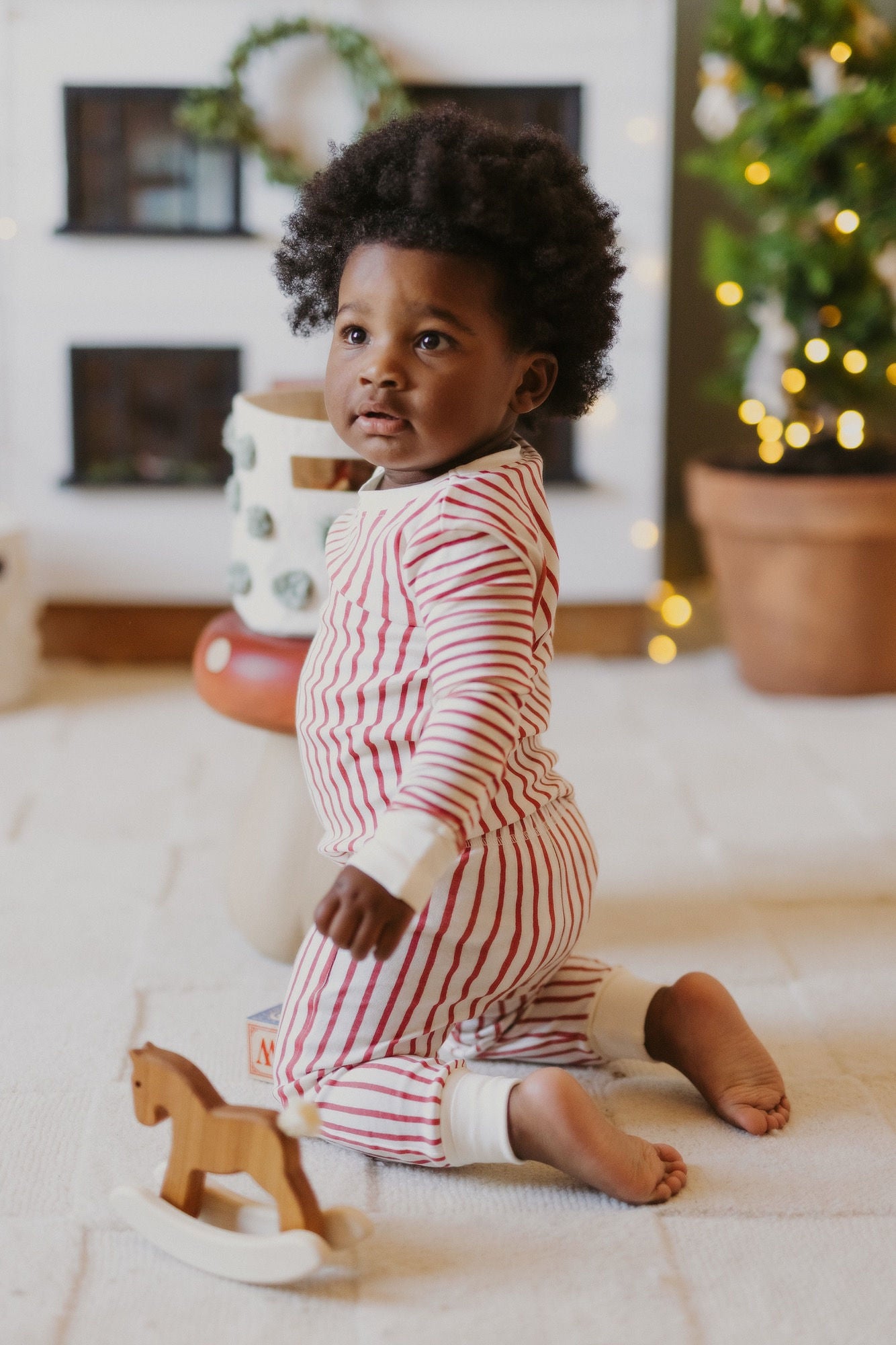 Ribbed Toddler Pajama