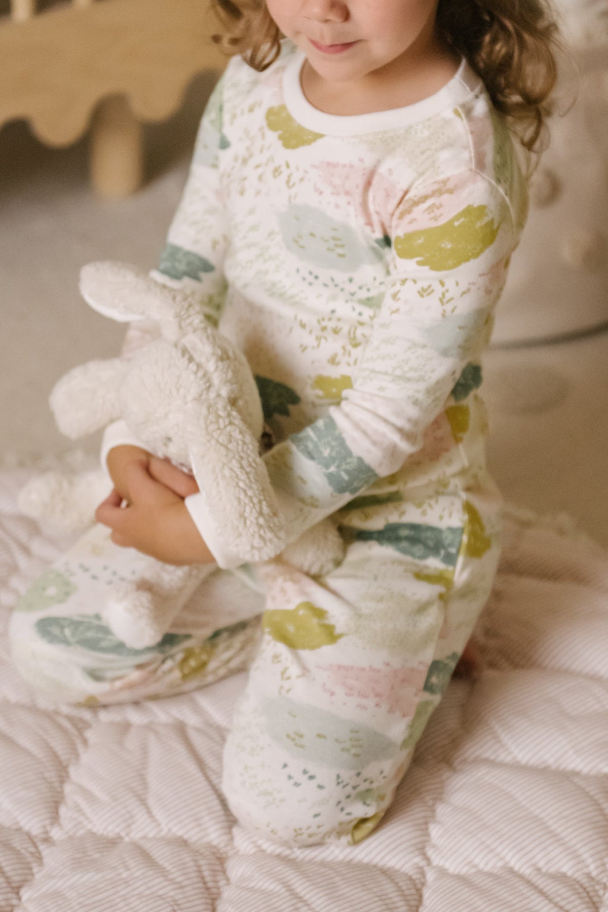 toddler ribbed toddler pajama happy valley