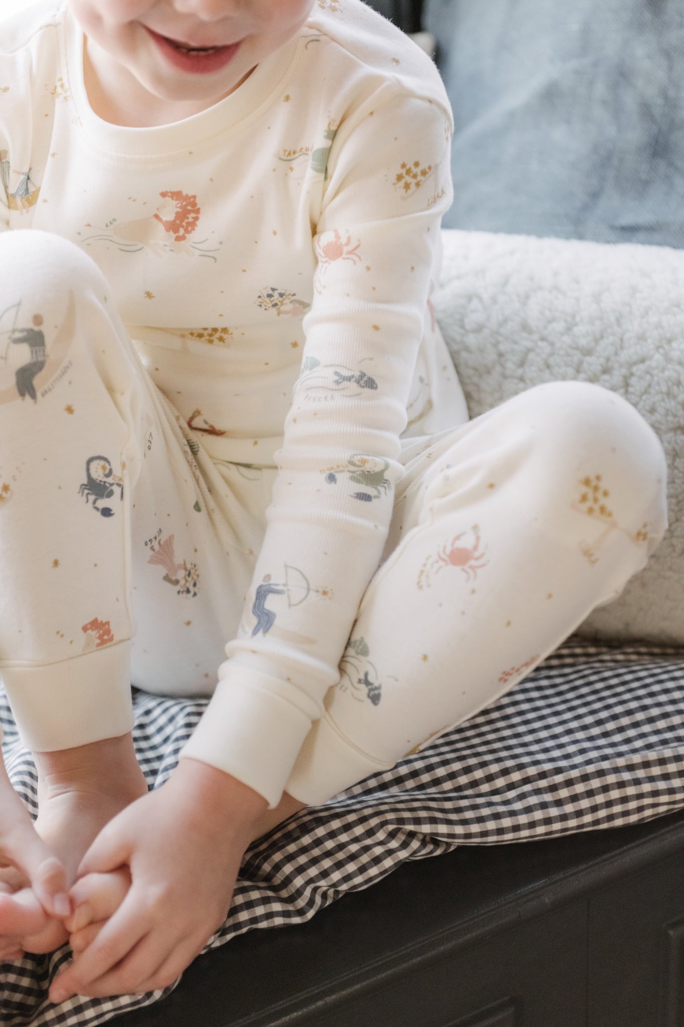 Pehr- Ribbed Kids Pajama- Zodiac -2