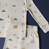 Pehr-Ribbed Kids Pajama-Rush Hour Mist-3