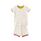 Pehr-Pointelle Short Sleeve Toddler Pajama-Natural-1