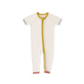 pointelle short sleeve sleeper multi in pattern