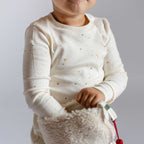 Ribbed Toddler Pajama - Celestial- Up Close Toddler