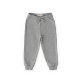 French Terry Toddler Jogger - Heather Grey- Front