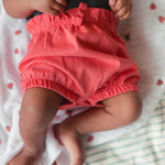 Pehr-Garment Dye Bloomer Short-Raspberry-2