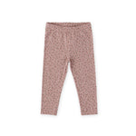 Essentials Legging - Spotted Pink- Front
