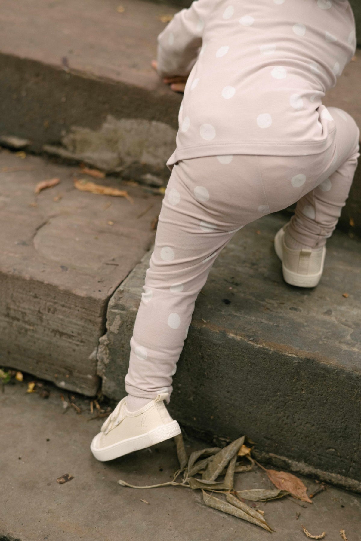 Essentials Legging - Pretty In Polka- Back