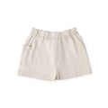 garment dye short sand in neutrals pattern