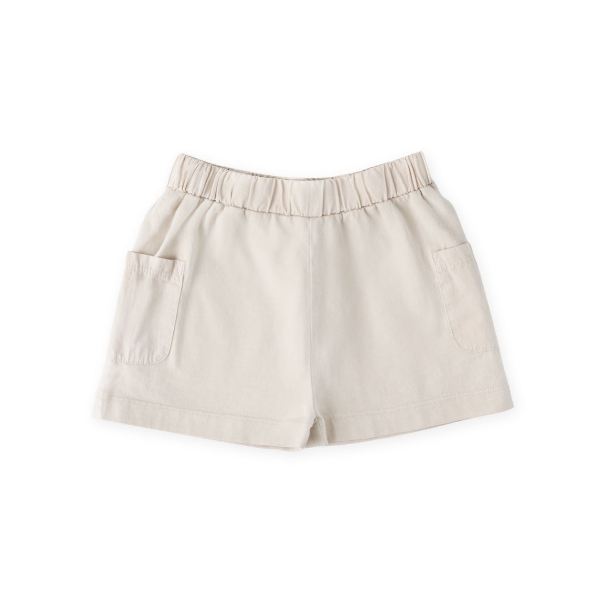 garment dye short sand in neutrals pattern