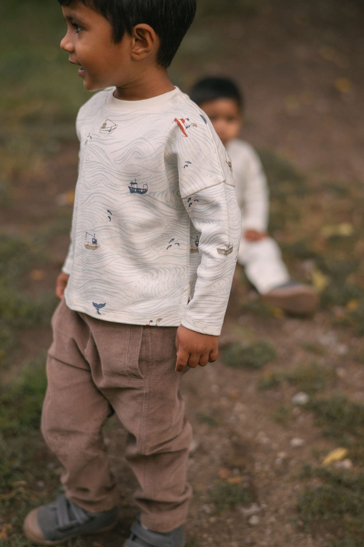 Corduroy Pant - Portobello- On Toddler