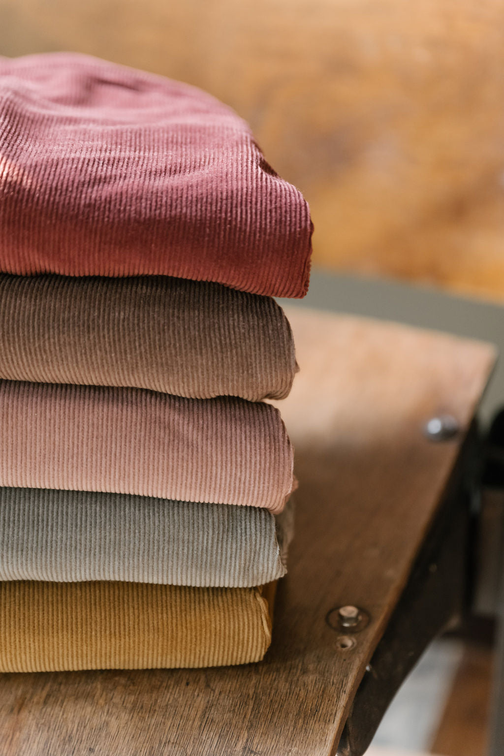 Pehr-Corduroy Kids Pant-Ochre-2
