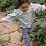 Corduroy Pant - Harbor- On Model- Front