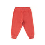 Teddy Fleece Jogger - Apple- Front
