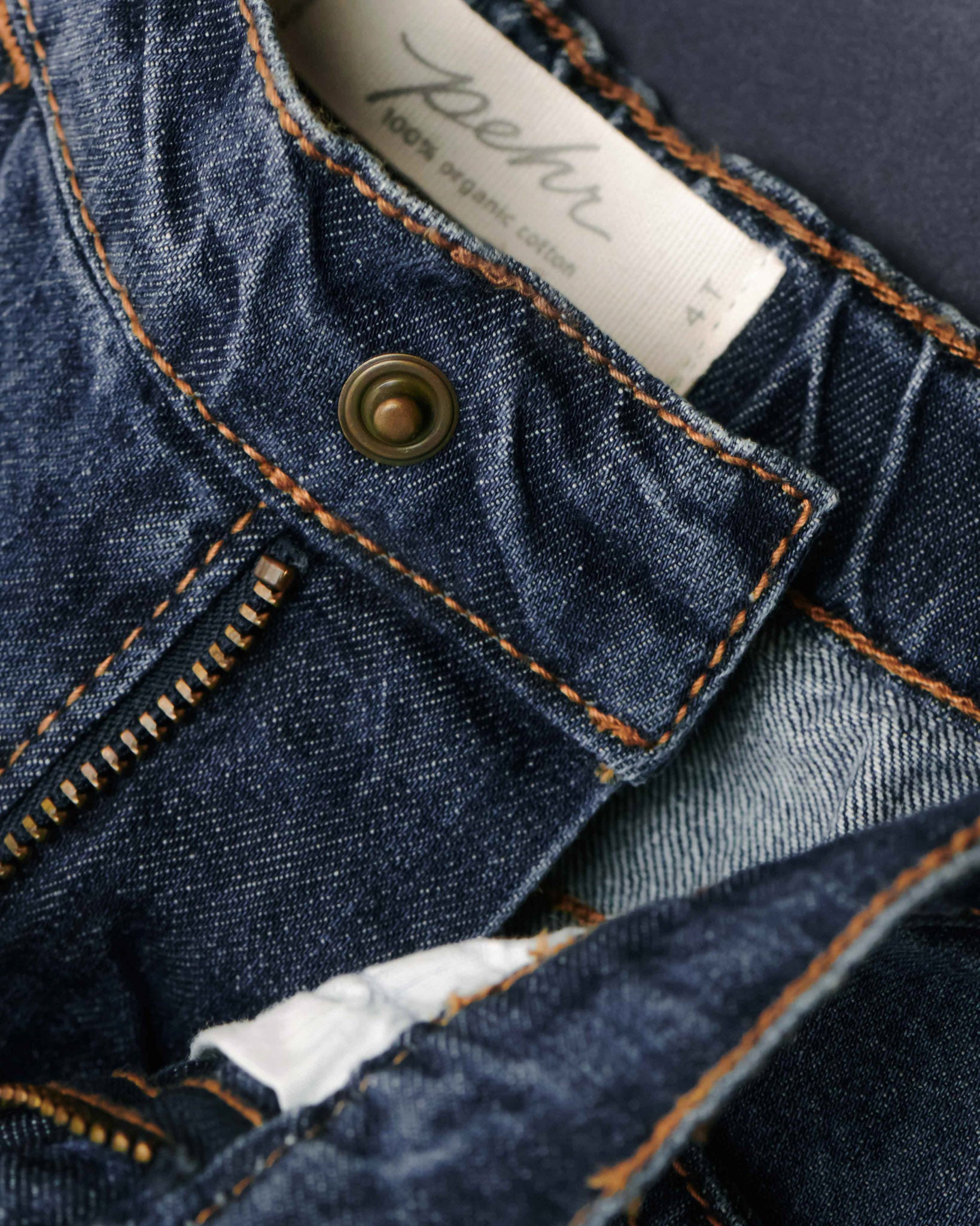 Pehr-Kids Denim Jean-Vintage Wash-5