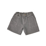 vintage twill short charcoal in neutrals pattern