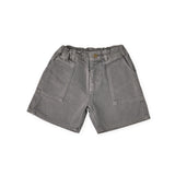 vintage twill short charcoal in neutrals pattern