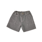 vintage twill short charcoal in neutrals pattern
