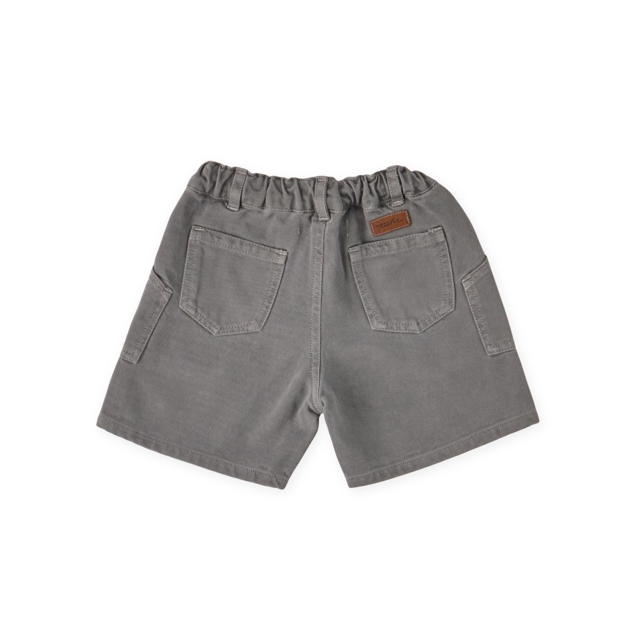 vintage twill short charcoal