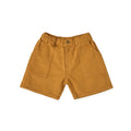vintage twill short caramel in yellows pattern