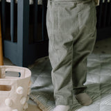 Corduroy Kids Pant - Sage