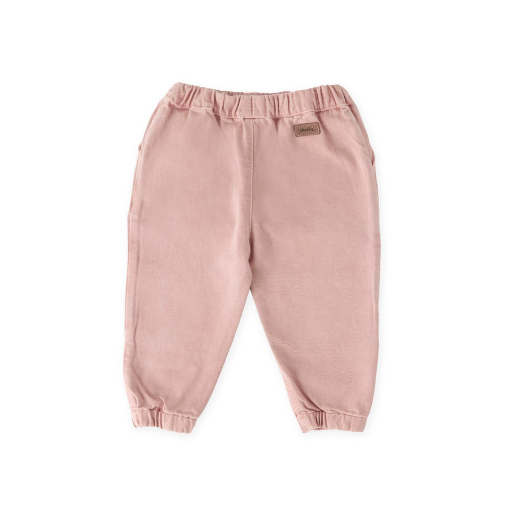 toddler vintage twill toddler utility jogger peony