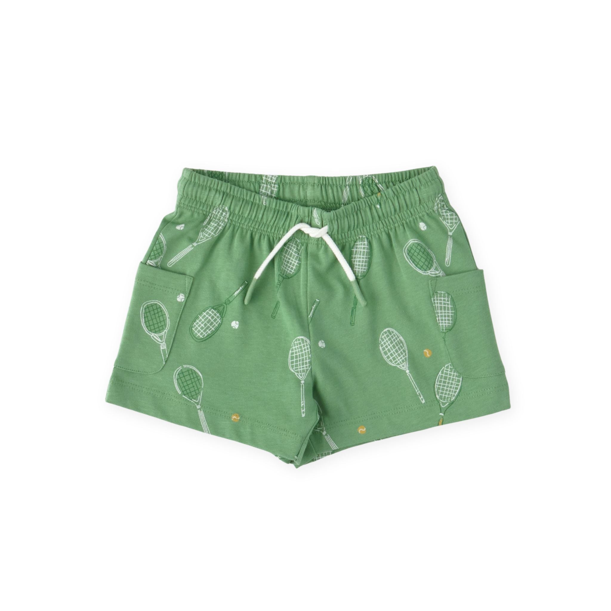 Tennis Toddler Short - Doubles Green