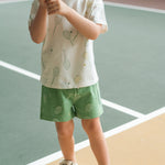 Tennis Toddler Short - Doubles Green