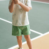 Tennis Toddler Short - Doubles Green