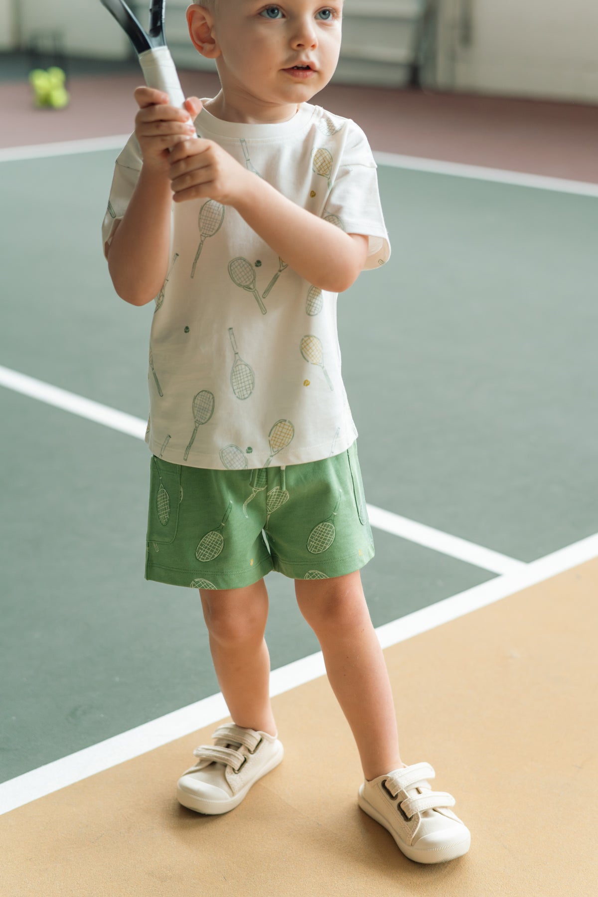 toddler tennis toddler short doubles green