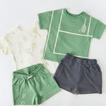Tennis Toddler Short - Doubles Green