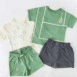 Tennis Toddler Short - Doubles Green