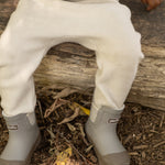 Pehr-Teddy Fleece Harem Pant-Stone-2