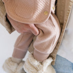 Pehr-Teddy Fleece Harem Pant-Rose Pink-2