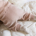 Pehr-Teddy Fleece Harem Pant-Rose Pink-4