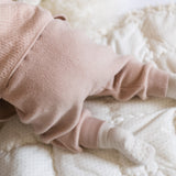 Pehr-Teddy Fleece Harem Pant-Rose Pink-4