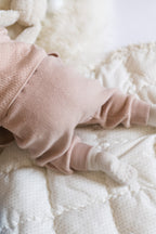 teddy fleece harem pant rose pink pehr 4