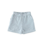 Pehr- Seersucker Shorts-Marine Blue-1