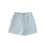 Pehr- Seersucker Shorts-Marine Blue-1