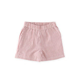 Pehr-Seersucker Shorts-Anchor Red-1