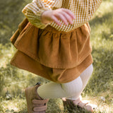 Pehr-Corduroy Skirt-Ochre-2